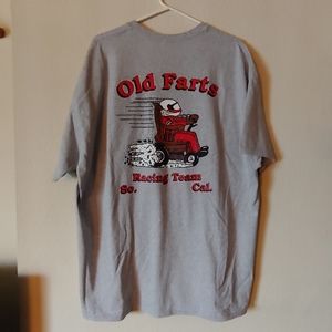 OLD FARTS Racing Team graphic pocket tee 2XL…